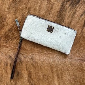 STS Cowhide Wristlet